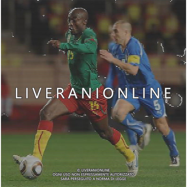 Amichevole Montecarlo - 03.03.2010 Italia-Camerun Nella Foto:WEBO /Ph.Vitez-Ag. Aldo Liverani