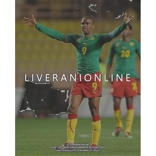 Amichevole Montecarlo - 03.03.2010 Italia-Camerun Nella Foto:ETO\'O /Ph.Vitez-Ag. Aldo Liverani