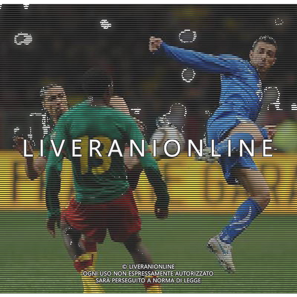 Amichevole Montecarlo - 03.03.2010 Italia-Camerun Nella Foto:QUAGLIARELLA /Ph.Vitez-Ag. Aldo Liverani