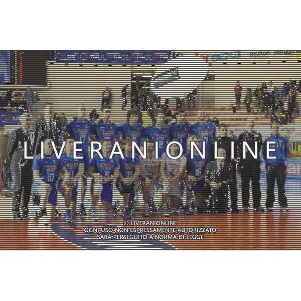 Roma - 22/10/2009 - Palasport di Viale Tiziano - TIM All Star Volley 2009 - Italia vs Resto del Mondo - nella foto: la squadra dell\'Italia ph Corradetti / ag. Aldo LIVERANI