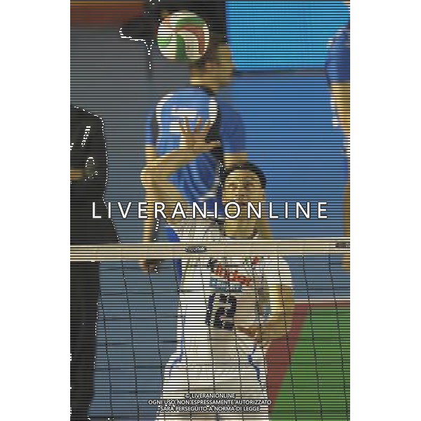 Roma - 22/10/2009 - Palasport di Viale Tiziano - TIM All Star Volley 2009 - Italia vs Resto del Mondo - nella foto: Andrea BARI ph Corradetti / ag. Aldo LIVERANI