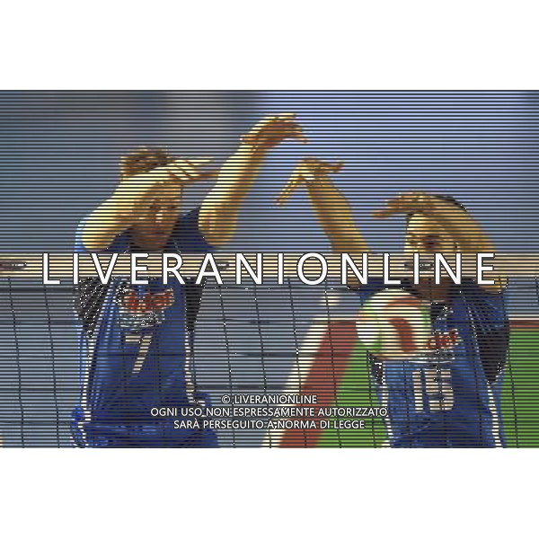 Roma - 22/10/2009 - Palasport di Viale Tiziano - TIM All Star Volley 2009 - Italia vs Resto del Mondo - nella foto: Michal LASKO e Emanuele BIRARELLI ph Corradetti / ag. Aldo LIVERANI