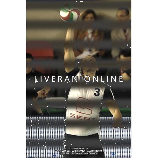 Roma - 22/10/2009 - Palasport di Viale Tiziano - TIM All Star Volley 2009 - Italia vs Resto del Mondo - nella foto: Donald SUXHO ph Corradetti / ag. Aldo LIVERANI