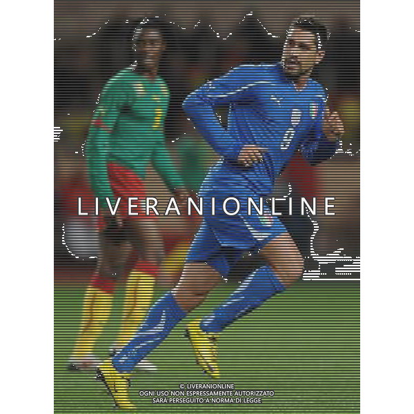 Amichevole Montecarlo - 03.03.2010 Italia-Camerun Nella Foto:BORRIELLO MARCO /Ph.Vitez-Ag. Aldo Liverani