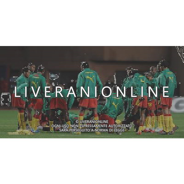 Amichevole Montecarlo - 03.03.2010 Italia-Camerun Nella Foto:CAMERUN GRUPPO /Ph.Vitez-Ag. Aldo Liverani