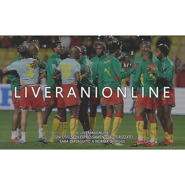 Amichevole Montecarlo - 03.03.2010 Italia-Camerun Nella Foto:CAMERUN GRUPPO /Ph.Vitez-Ag. Aldo Liverani