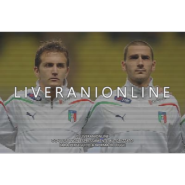 Amichevole Montecarlo - 03.03.2010 Italia-Camerun Nella Foto:CRISCITO DOMENICO-BONUCCI LEONARDO /Ph.Vitez-Ag. Aldo Liverani