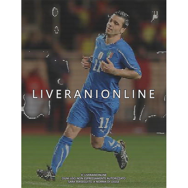 Amichevole Montecarlo - 03.03.2010 Italia-Camerun Nella Foto:DI NATALE ANTONIO /Ph.Vitez-Ag. Aldo Liverani