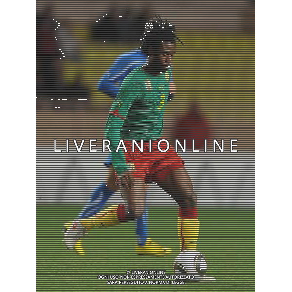 Amichevole Montecarlo - 03.03.2010 Italia-Camerun Nella Foto:NKOULOU NICOLAS /Ph.Vitez-Ag. Aldo Liverani