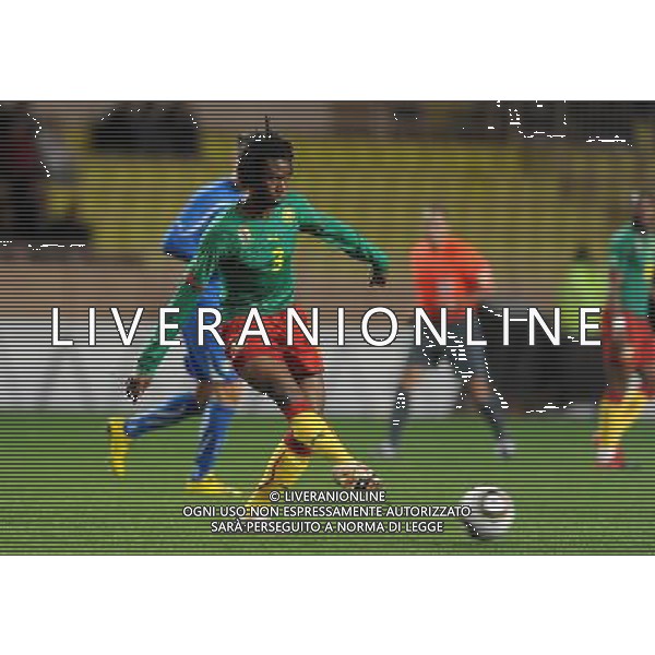 Amichevole Montecarlo - 03.03.2010 Italia-Camerun Nella Foto:NKOULOU NICOLAS /Ph.Vitez-Ag. Aldo Liverani