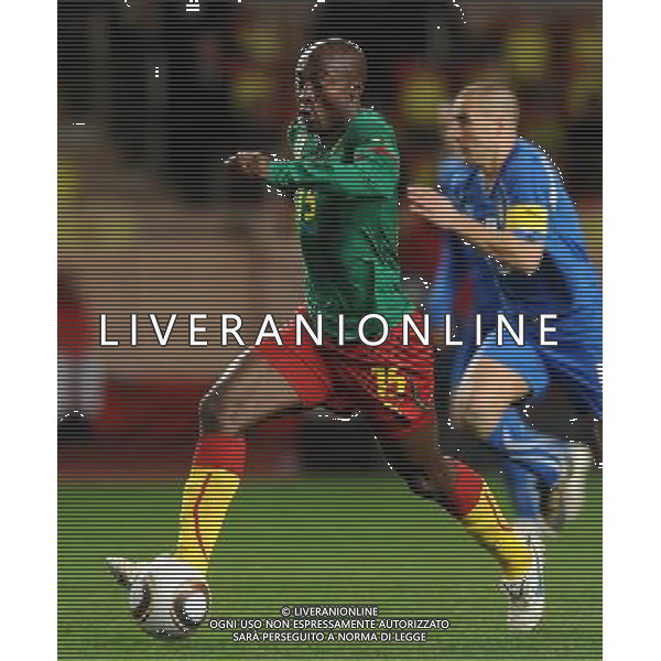 Amichevole Montecarlo - 03.03.2010 Italia-Camerun Nella Foto:WEBO ACHILLE /Ph.Vitez-Ag. Aldo Liverani