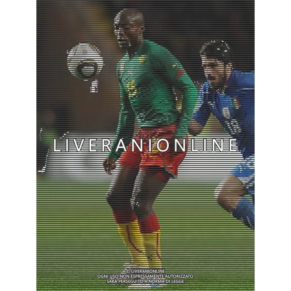 Amichevole Montecarlo - 03.03.2010 Italia-Camerun Nella Foto:WEBO ACHILLE /Ph.Vitez-Ag. Aldo Liverani