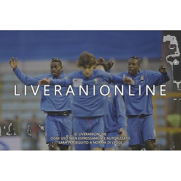 Rieti - 03/03/2010 - Stadio \'Centro d\'Italia\' - Qualificazioni Campionato Europeo Under 21 2011 - Italia vs Ungheria - nella foto: riscaldamento ph. Corradetti / ©Aldo Liverani Sas