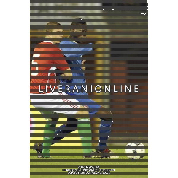 Rieti - 03/03/2010 - Stadio \'Centro d\'Italia\' - Qualificazioni Campionato Europeo Under 21 2011 - Italia vs Ungheria - nella foto: Mario BALOTELLI ph. Corradetti / ©Aldo Liverani Sas