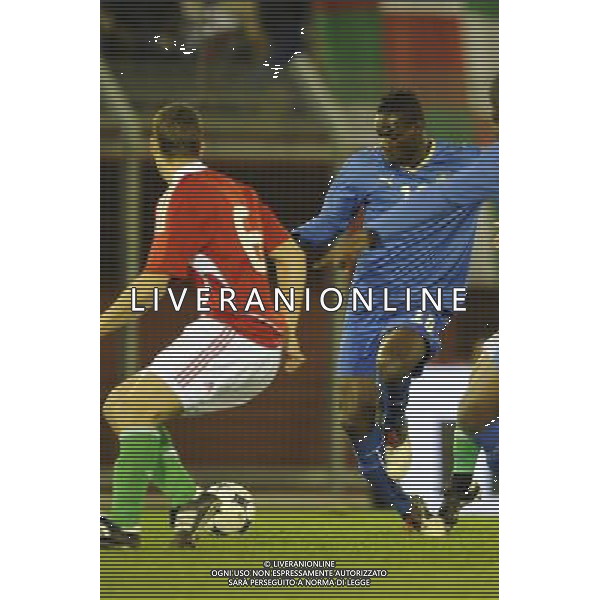 Rieti - 03/03/2010 - Stadio \'Centro d\'Italia\' - Qualificazioni Campionato Europeo Under 21 2011 - Italia vs Ungheria - nella foto: Mario BALOTELLI ph. Corradetti / ©Aldo Liverani Sas
