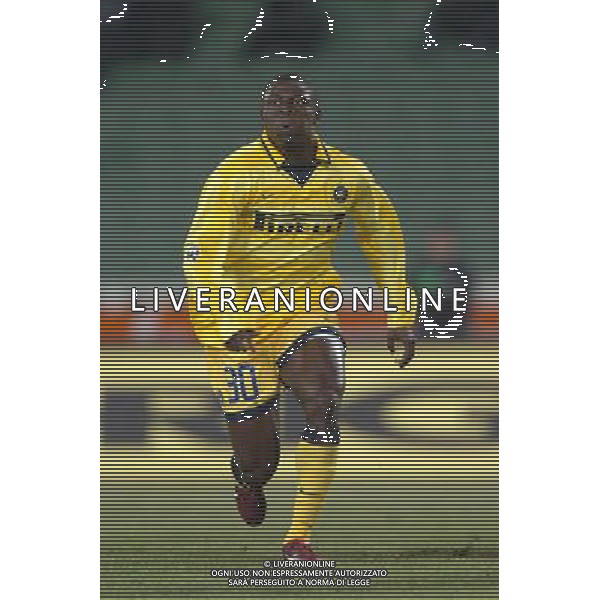 UDINESE-INTER 13/01/04 COPPA ITALIA TIM CUP NELLA FOTO : MARTINS OBAFEMI A. W. * FOTO : RACAMARI / AG: ALDO LIVERANI