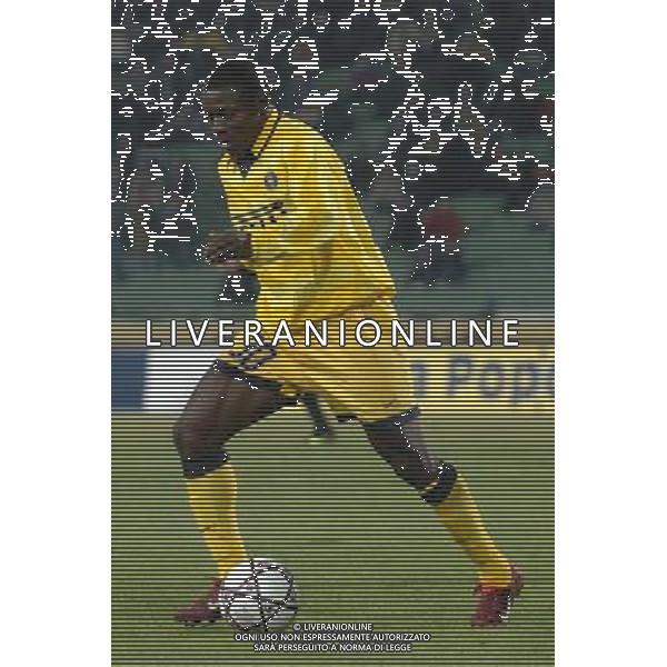 UDINESE-INTER 13/01/04 COPPA ITALIA TIM CUP NELLA FOTO : MARTINS OBAFEMI A. W. * FOTO : RACAMARI / AG: ALDO LIVERANI