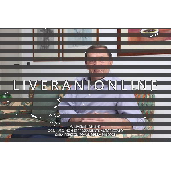 Viareggio, 24 Aprile 2009 Settantesimo compleanno di Tarcisio Burnich Nella foto: Tarcisio Burnich nella sua casa di Viareggio Foto Ag. A.Liverani sas