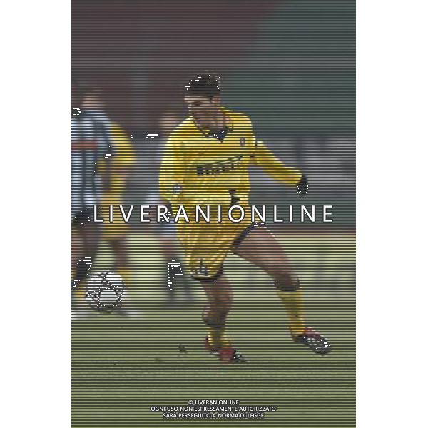 UDINESE-INTER 13/01/04 COPPA ITALIA TIM CUP NELLA FOTO : ZANETTI CRISTIANO* FOTO : RACAMARI / AG: ALDO LIVERANI