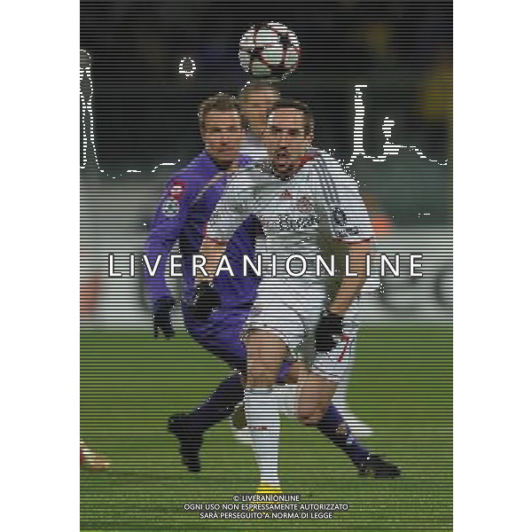 Champions League 2009/2010 Ottavi di Finale Ritorno Firenze - 09.03.2010 Fiorentina-Bayern Monaco Nella Foto:RIBERY FRANK /Ph.Vitez-Ag. Aldo Liverani