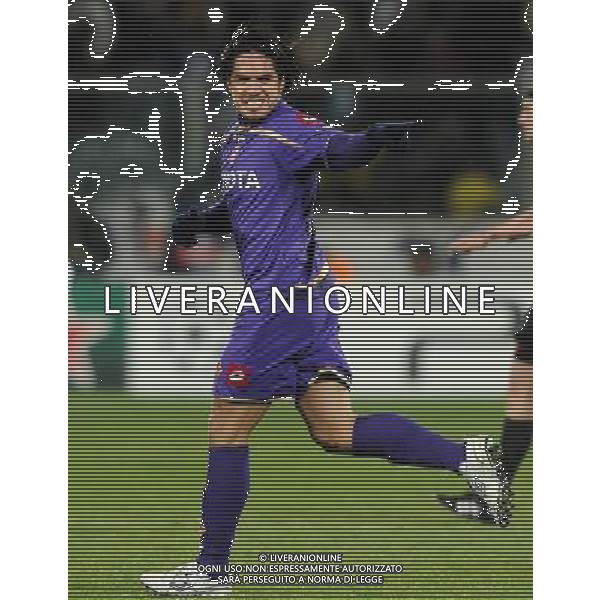 Champions League 2009/2010 Ottavi di Finale Ritorno Firenze - 09.03.2010 Fiorentina-Bayern Monaco Nella Foto: ESULTANZA DOPO IL GOL DI VARGAS DEL 1-0 /Ph.Vitez-Ag. Aldo Liverani