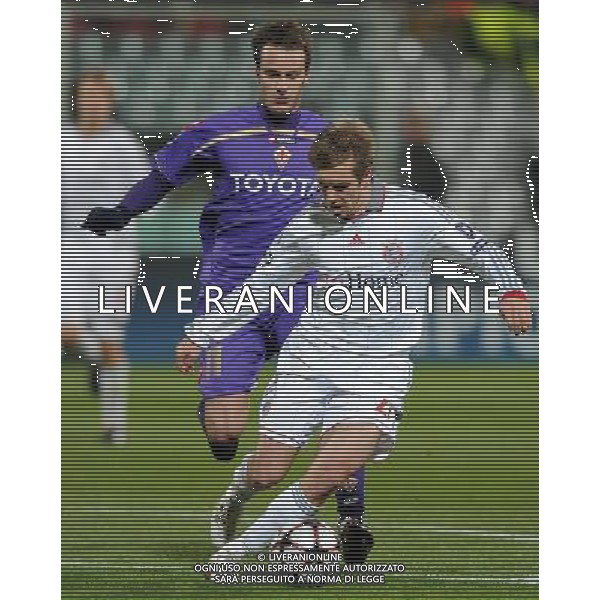 Champions League 2009/2010 Ottavi di Finale Ritorno Firenze - 09.03.2010 Fiorentina-Bayern Monaco Nella Foto:LAHM-GILARDINO ALBERTO /Ph.Vitez-Ag. Aldo Liverani