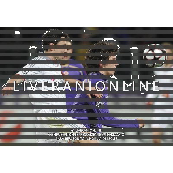 Champions League 2009/2010 Ottavi di Finale Ritorno Firenze - 09.03.2010 Fiorentina-Bayern Monaco Nella Foto:JOVETIC-VAN BOMMEL /Ph.Vitez-Ag. Aldo Liverani