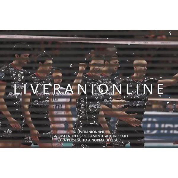 TRENTINO VOLLEY 09.03.2010. Rzeszow ( Polonia) partita di Champions League 2009/2010 uomini di pallavolo ( volley): Asseco Resovia Rzeszow-Itas Diatec Trentino nella foto:Itas Diatec Trentino volley © MARIUSZ KRUPA/ NEWSPIX.PL - Ag. Aldo Liverani sas ITALY ONLY *** Local Caption *** 