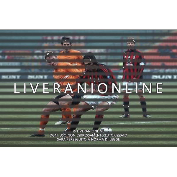 Milan-Inter Coppa Italia Tim Cup 14/01/2004 nella foto daniele de rossi e nesta alessandro* Agenzia Aldo liverani