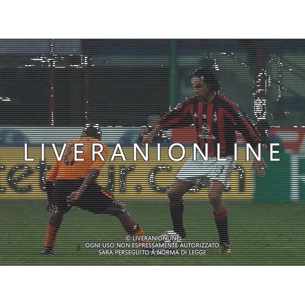 Milan-Inter Coppa Italia Tim Cup 14/01/2004 nella foto alessandro nesta e lima* Agenzia Aldo liverani