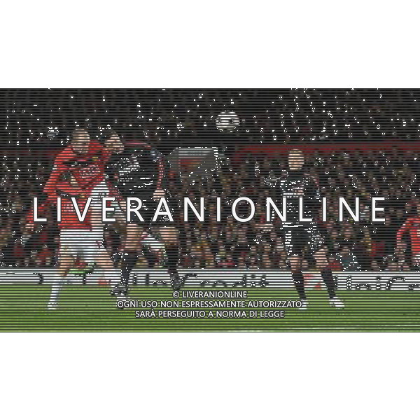 Champions League 2009/2010 Ottavi di Finale Ritorno Manchester - 10.03.2010 Manchester United-Milan Nella Foto:IL GOL DI WAYNE ROONEY DEL 1-0 /Ph.Vitez-Ag. Aldo Liverani