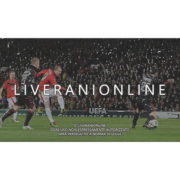 Champions League 2009/2010 Ottavi di Finale Ritorno Manchester - 10.03.2010 Manchester United-Milan Nella Foto: WAYNE ROONEY OCCASIONE /Ph.Vitez-Ag. Aldo Liverani