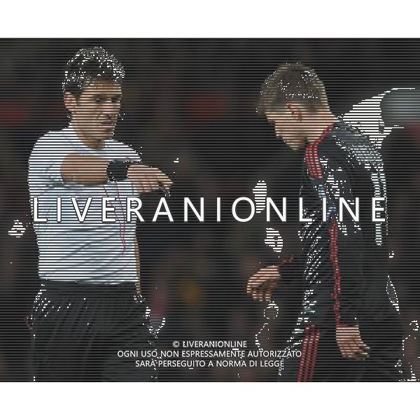 Champions League 2009/2010 Ottavi di Finale Ritorno Manchester - 10.03.2010 Manchester United-Milan Nella Foto:BUSACCA ARBITRO /Ph.Vitez-Ag. Aldo Liverani