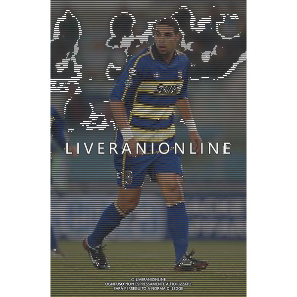 LAZIO-PARMA 14/01/04 COPPA ITALIA TIM CUP NELLA FOTO: ADRIANO RIBEIRO LEITE* FOTO : PASQUAZI / AG ALDO LIVERANI