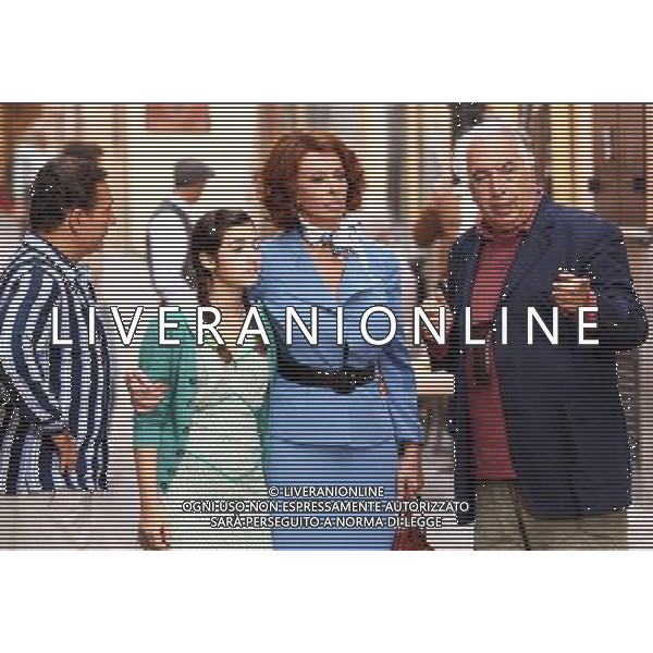 FILM\' LA MIA CASA E\' PIENA DI SPECCHI\' 2010 NELLA FOTO Sophia Loren, Vittorio Sindoni (Regista) AG ALDO LIVERANI
