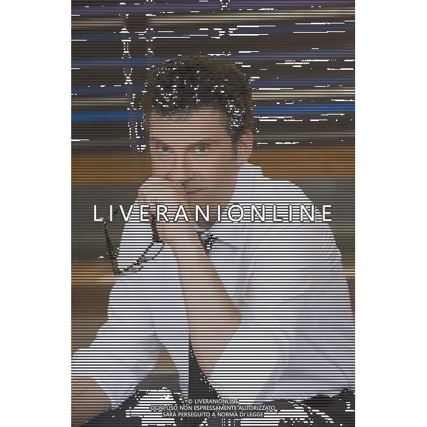 TRASMISSIONE TELEVISIVA\' I SOLITI IGNOTI\' 2010 NELLA FOTO Fabrizio Frizzi AG ALDO LIVERANI 