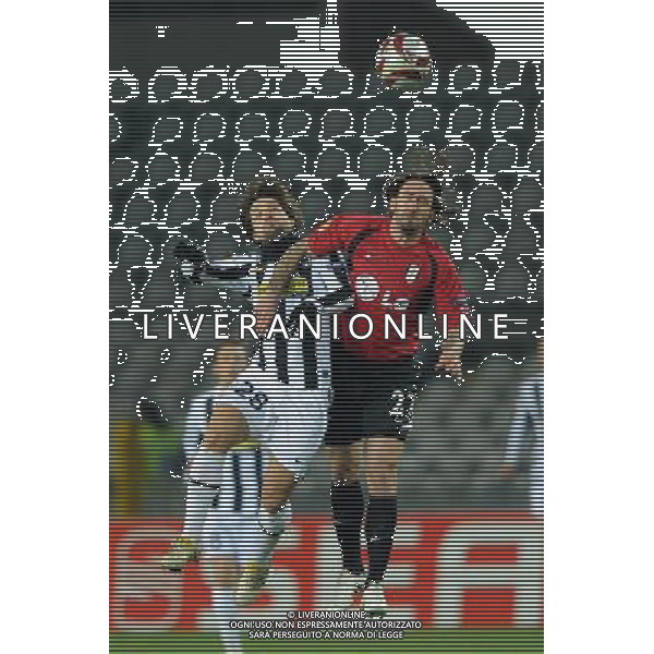 Juventus - Fulham 11-03-2010 Ottavi di andata Europa League 2009/2010 Nella foto: diego e greening ©Alessandro Falzone/Agenzia Aldo Liverani Sas 