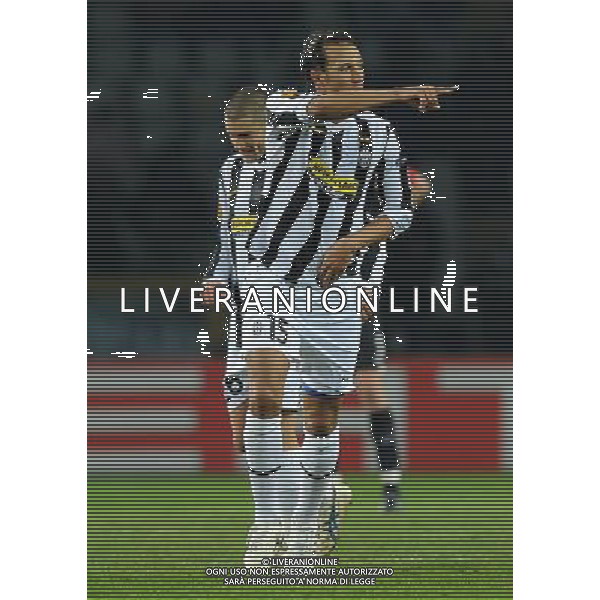 UEFA Europa League 2009/2010 Ottavi di Finale Andata Torino - 11.03.2010 Juventus-Fulham Nella Foto:JONATHAN ZEBINA ESULTANZA DOPO IL GOL /Ph.Vitez-Ag. Aldo Liverani