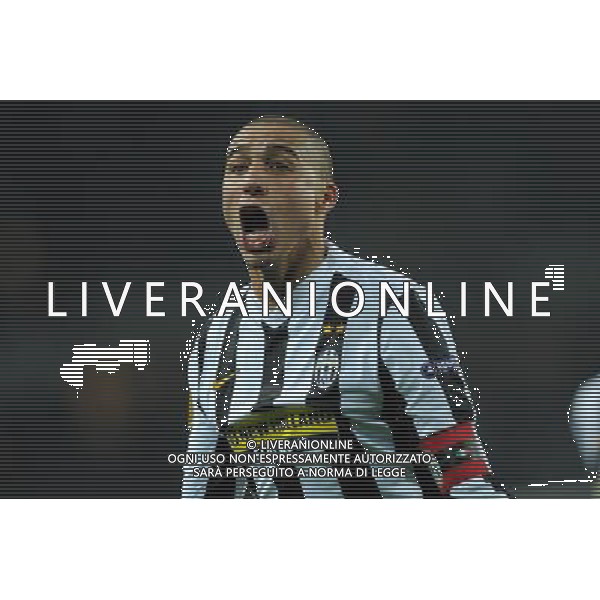 Juventus - Fulham 11-03-2010 Ottavi di andata Europa League 2009/2010 Nella foto: Esultanza dopo il gol di david Trezeguet del 3-1 ©Alessandro Falzone/Agenzia Aldo Liverani Sas 