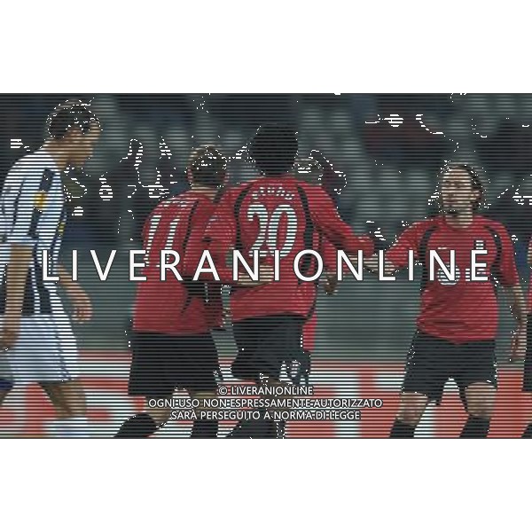 UEFA Europa League 2009/2010 Ottavi di Finale Andata Torino - 11.03.2010 Juventus-Fulham Nella Foto:ETUHU ESULTANZA DOPO IL GOL /Ph.Vitez-Ag. Aldo Liverani