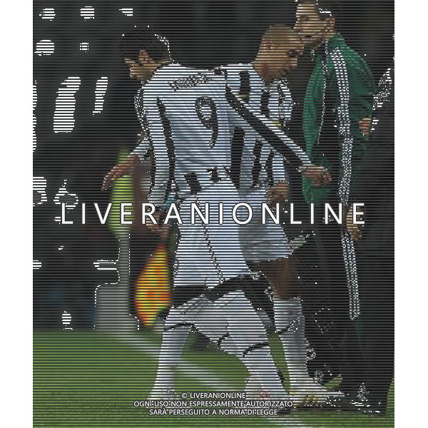 UEFA Europa League 2009/2010 Ottavi di Finale Andata Torino - 11.03.2010 Juventus-Fulham Nella Foto:SOSTITUZIONE DI DAVID TREZEGUET CON VINCENZO IAQUINTA /Ph.Vitez-Ag. Aldo Liverani