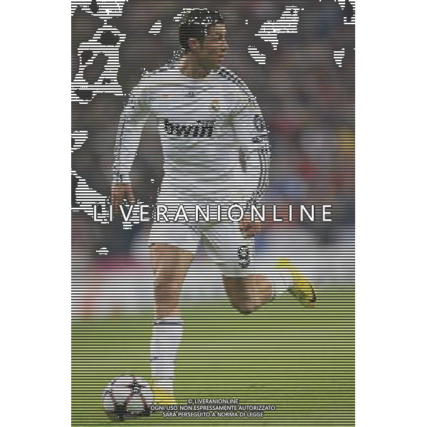 MADRID (10/03/2010).- Champions League match Real Madrid vs Olympique Lyon. Critiano Ronaldo. Photo: Cesar Cebolla / ALFAQUI - Ag. Aldo Liverani sas ITALY ONLY REAL MADRID vs OLYMPIQUE LYON - OTTAVI DI RITORNO CHAMPIONS LEAGUE