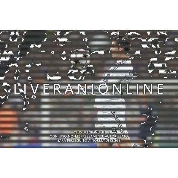 MADRID (10/03/2010).- Champions League match Real Madrid vs Olympique Lyon. Cristiano Ronaldo. Photo: Cesar Cebolla / ALFAQUI - Ag. Aldo Liverani sas ITALY ONLY REAL MADRID vs OLYMPIQUE LYON - OTTAVI DI RITORNO CHAMPIONS LEAGUE