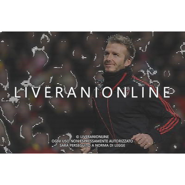 Champions League 2009/2010 Ottavi di Finale Ritorno Manchester - 10.03.2010 Manchester United-Milan Nella Foto:BECKHAM DAVID /Ph.Vitez-Ag. Aldo Liverani