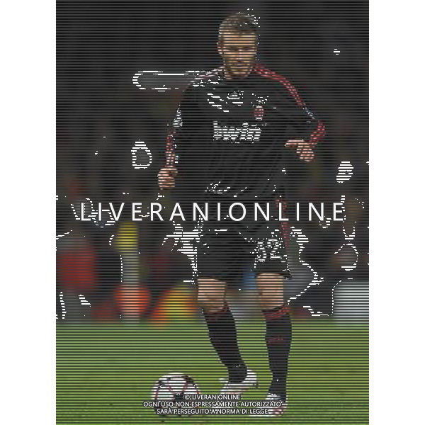 Champions League 2009/2010 Ottavi di Finale Ritorno Manchester - 10.03.2010 Manchester United-Milan Nella Foto:BECKHAM DAVID /Ph.Vitez-Ag. Aldo Liverani