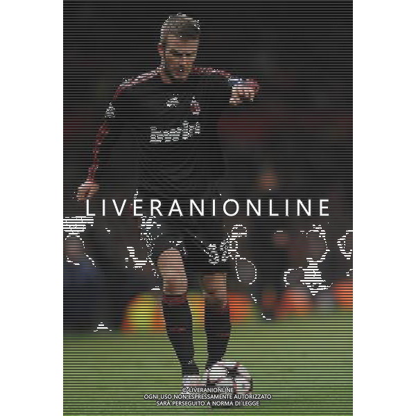 Champions League 2009/2010 Ottavi di Finale Ritorno Manchester - 10.03.2010 Manchester United-Milan Nella Foto:BECKHAM DAVID /Ph.Vitez-Ag. Aldo Liverani
