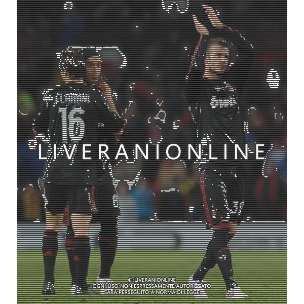 Champions League 2009/2010 Ottavi di Finale Ritorno Manchester - 10.03.2010 Manchester United-Milan Nella Foto:BECKHAM DAVID /Ph.Vitez-Ag. Aldo Liverani