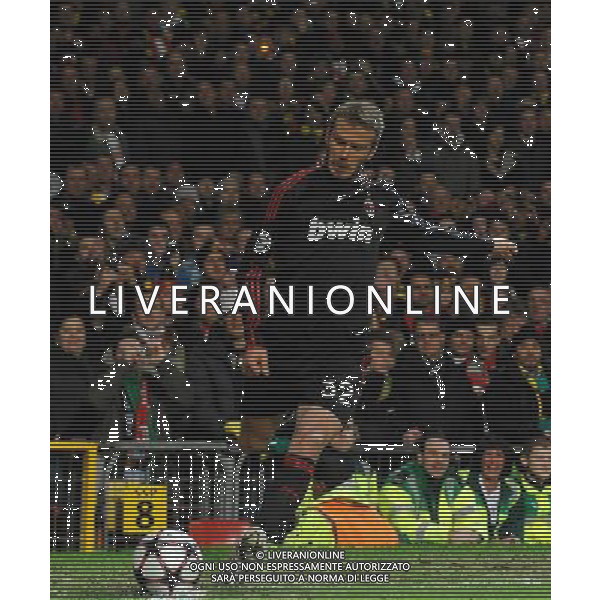 Champions League 2009/2010 Ottavi di Finale Ritorno Manchester - 10.03.2010 Manchester United-Milan Nella Foto:BECKHAM DAVID /Ph.Vitez-Ag. Aldo Liverani