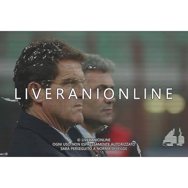 Milano 14/01/2004 coppa italia TIM CUP 2003/04 milan-roma 2:1 nella foto capello baldini ph marco luzzani/ag aldo liverani s.a.s.