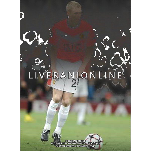 Champions League 2009/2010 Ottavi di Finale Ritorno Manchester - 10.03.2010 Manchester United-Milan Nella Foto:FLETCHER DARREN /Ph.Vitez-Ag. Aldo Liverani